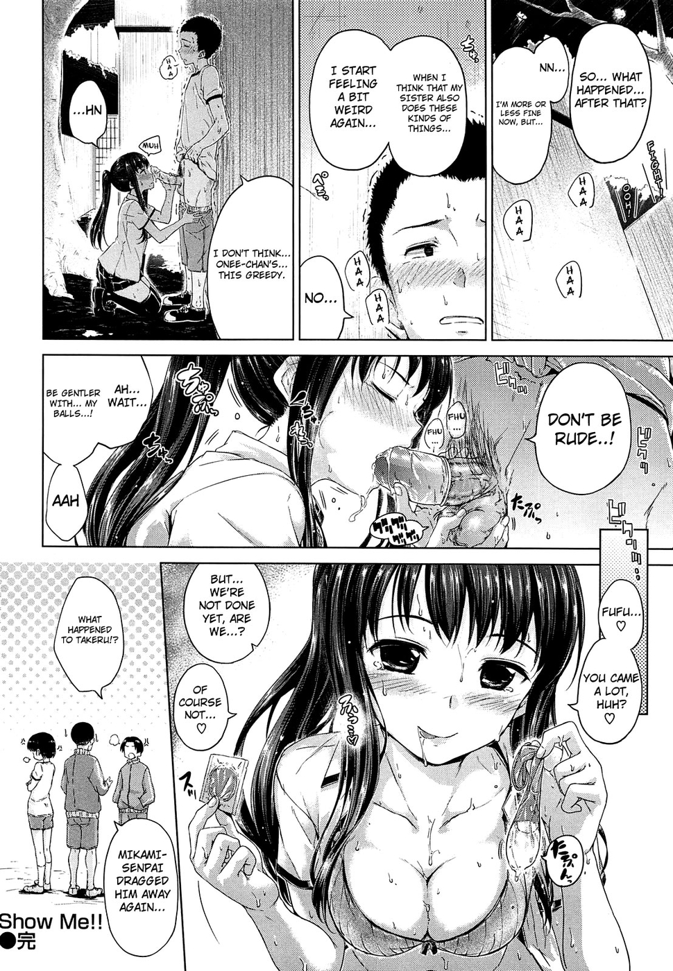Hentai Manga Comic-Sweets Sweat-Chapter 6-Show Me !!-16